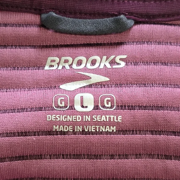 Brooks Fly By ½ Zip Running Top Jacket Size Large - Picture 5 of 12